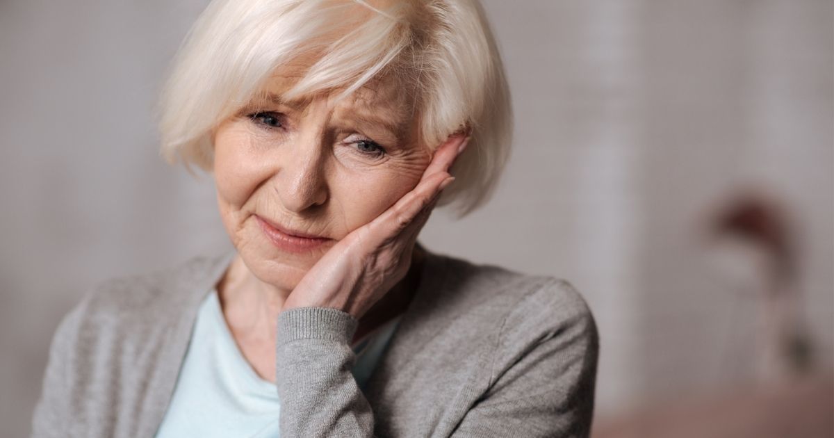 Make sure to be alert to signs of depression in seniors.