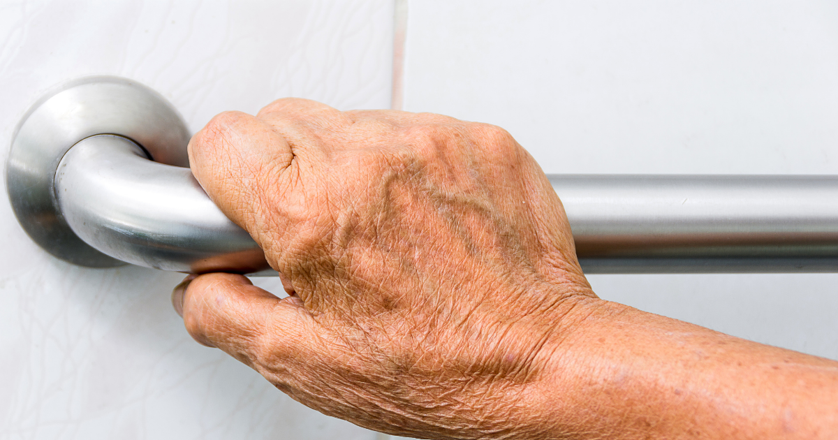 Grab bars are a great way to help a senior prevent a fall.