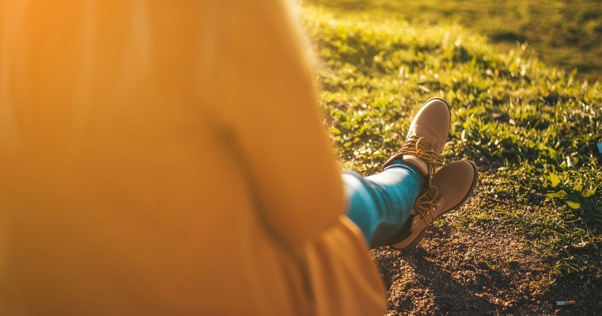 Taking some time to go outside can help you stay recharged and refreshed as a caregiver.