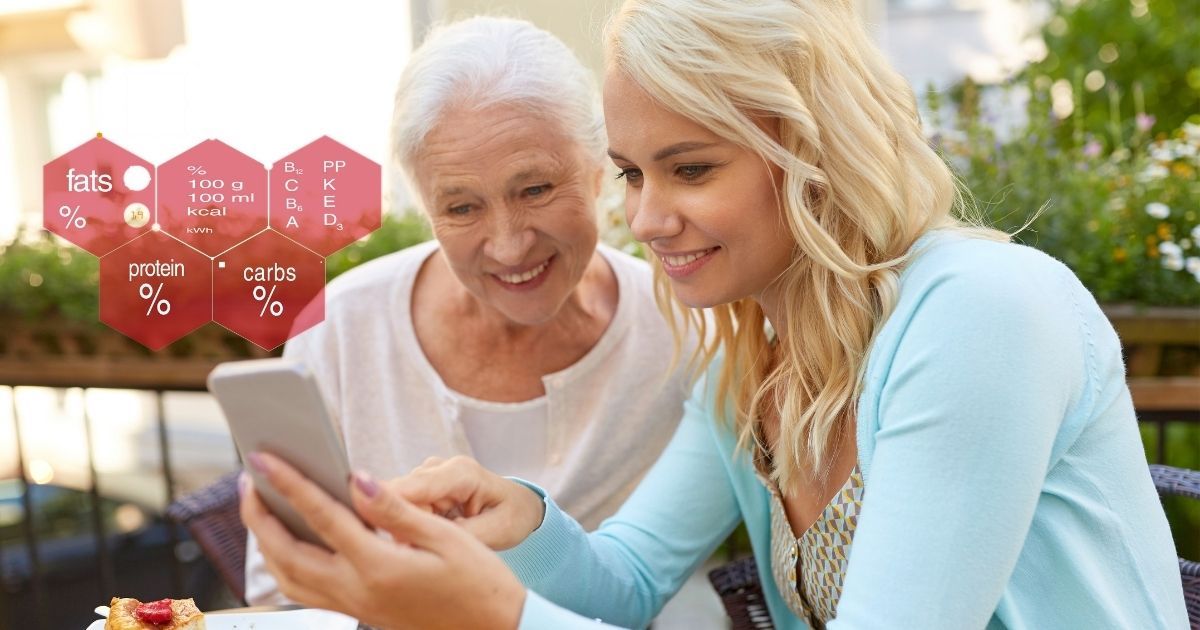 Apps can help you address your elderly loved one's nutritional needs