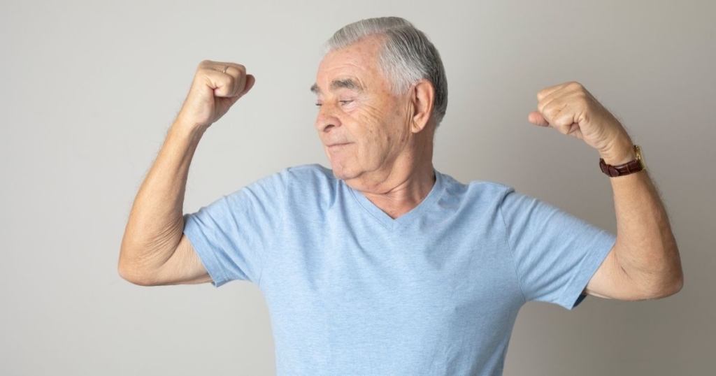 At-home exercises can help seniors stay fit and happy.