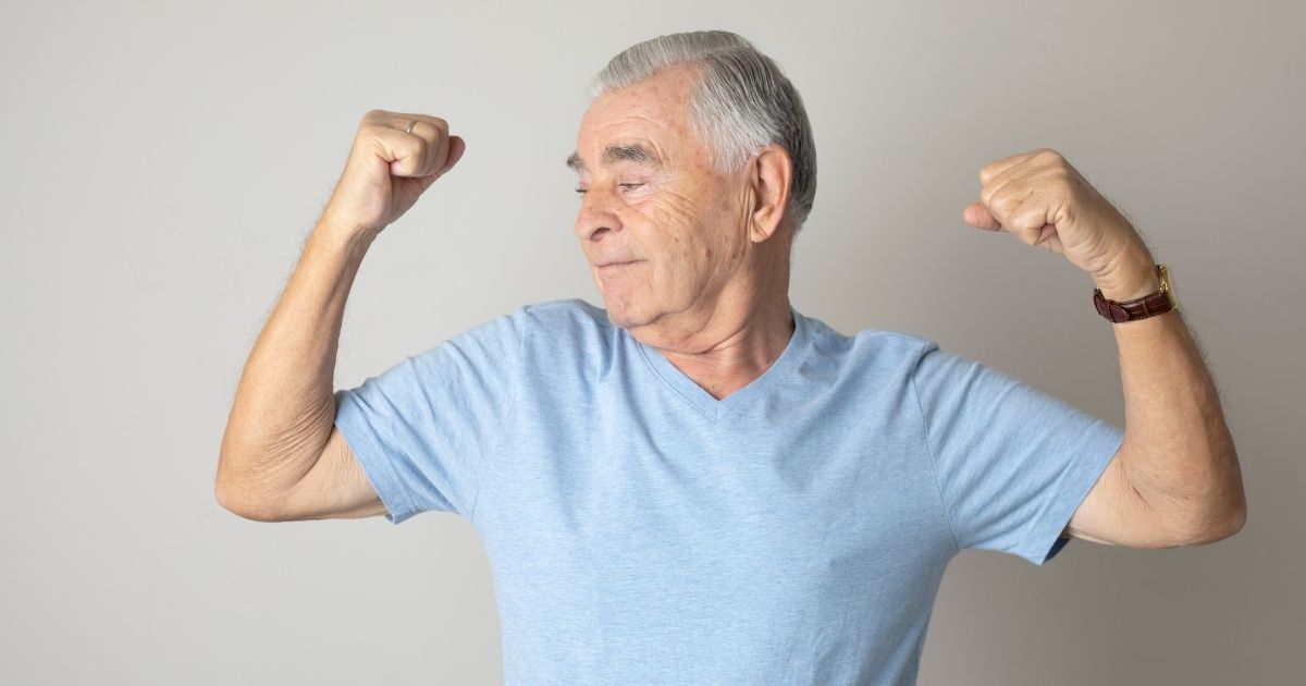 At-home exercises can help seniors stay fit and happy.