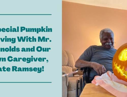 Caregiver Spotlight: Pumpkin Carving With Mr. Reynolds and Tate Ramsey