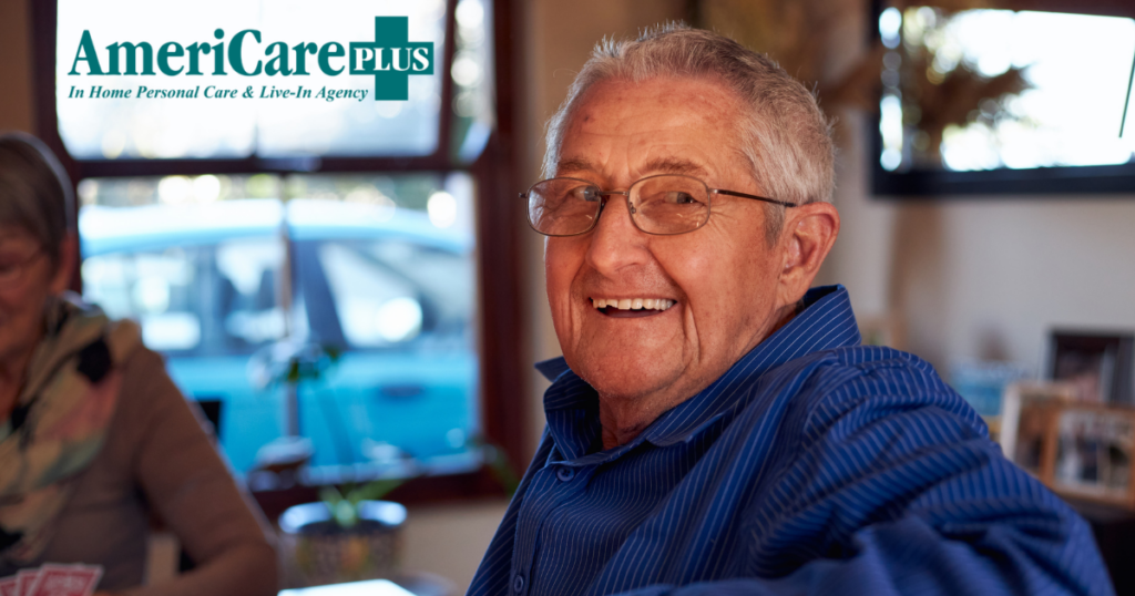 When the challenges of long-distance caregiving are overcome, seniors like this one can deal with aging a little happier.