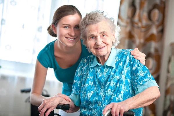 depositphotos_38571645-stock-photo-senior-woman-with-home-caregiver Anthem Personal Home Helper in Alleghany