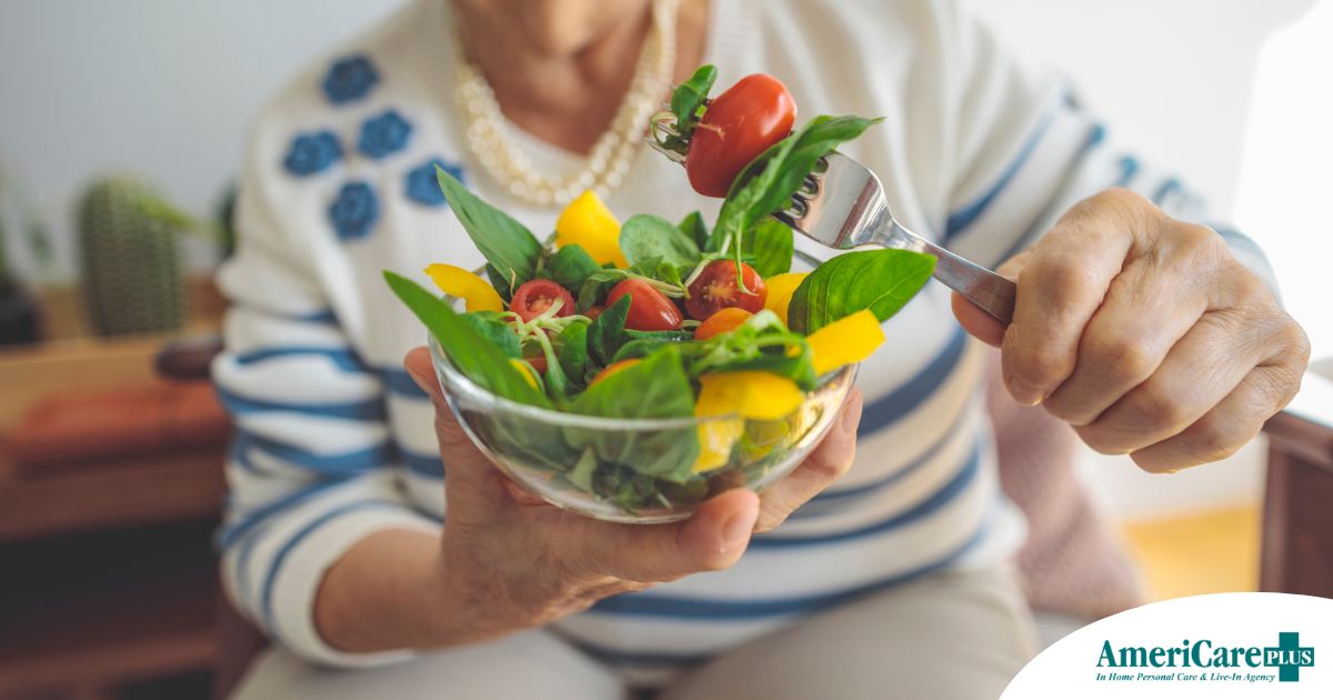 Geriatric Care supports nutrition and hydration