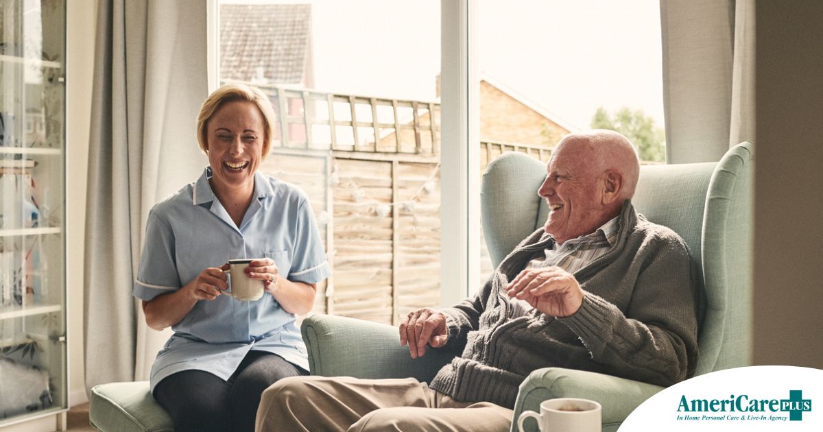 A caregiver provides Memory Care at Home A caregiver provides Memory Care at Home to a senior