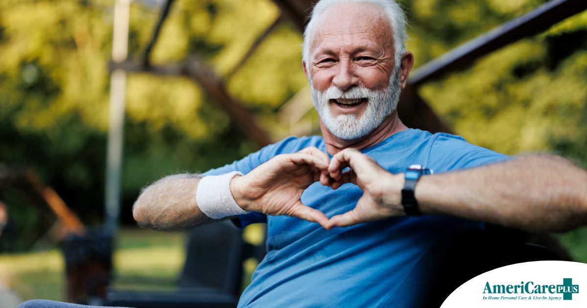 Helping Dad Stay Healthy through Senior Health at Home A senior stays active during men’s health month benefitting from senior health at home.